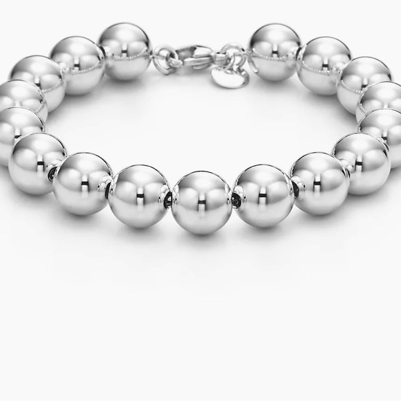 Tiffany ball bracelet and earrings